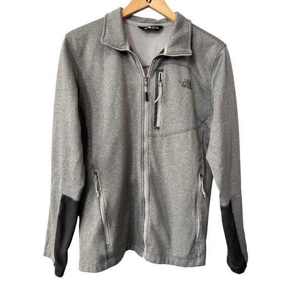 The North Face Jacket Size Medium Canyonlands Full Zip Fleece Lined Gray Outdoor - Picture 1 of 8
